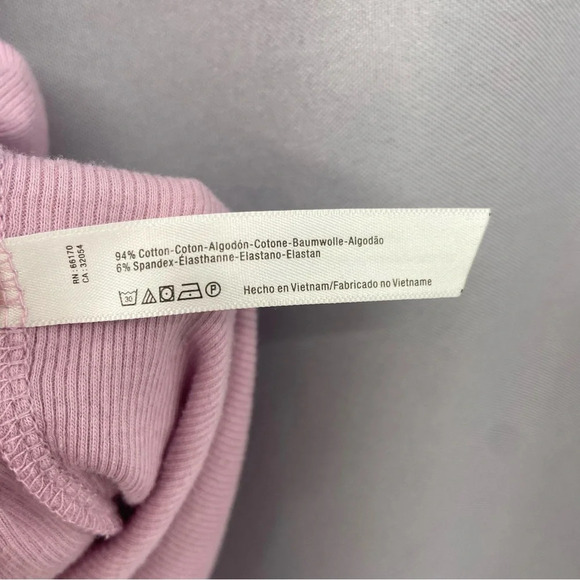 Free People Intimately Free People Baring It Ribbed Boxy Cropped V Neck Tank Top - Picture 6 of 7